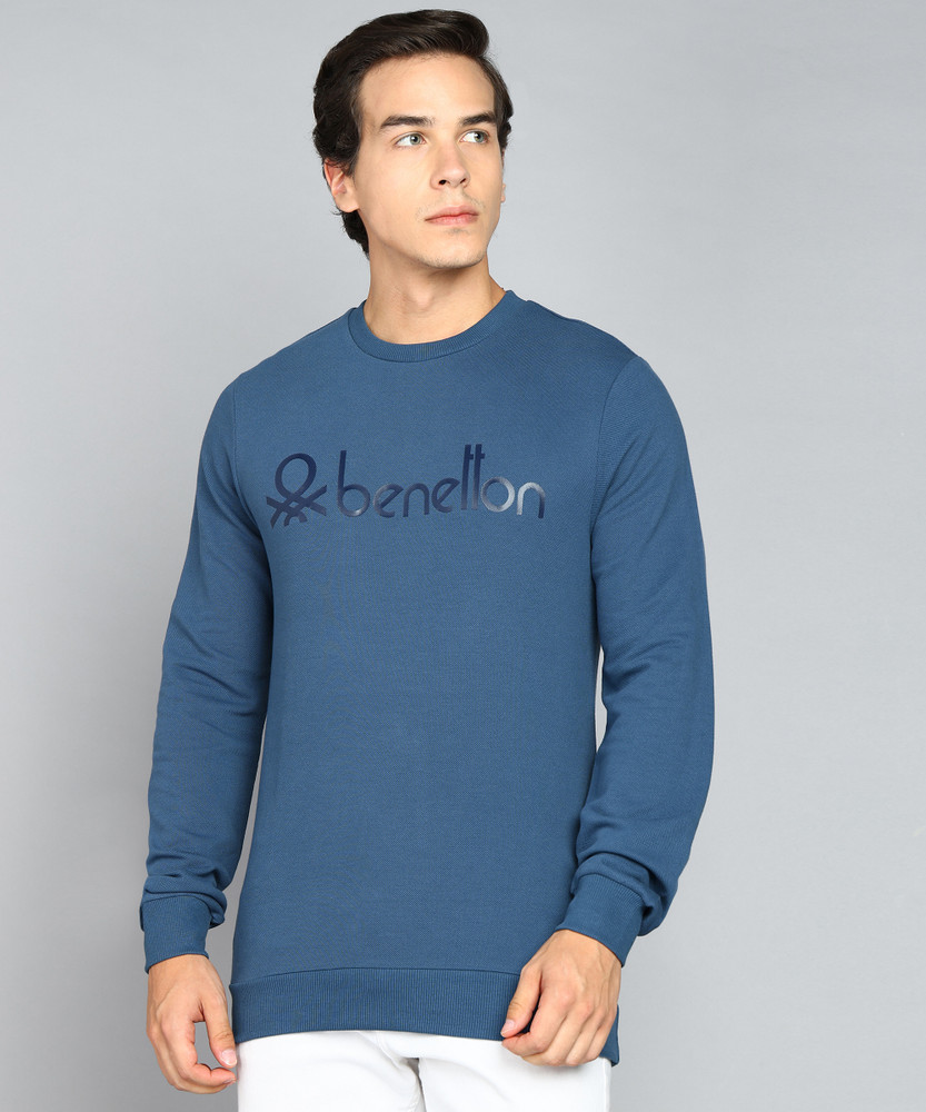 United colors of benetton men's sweatshirt sales