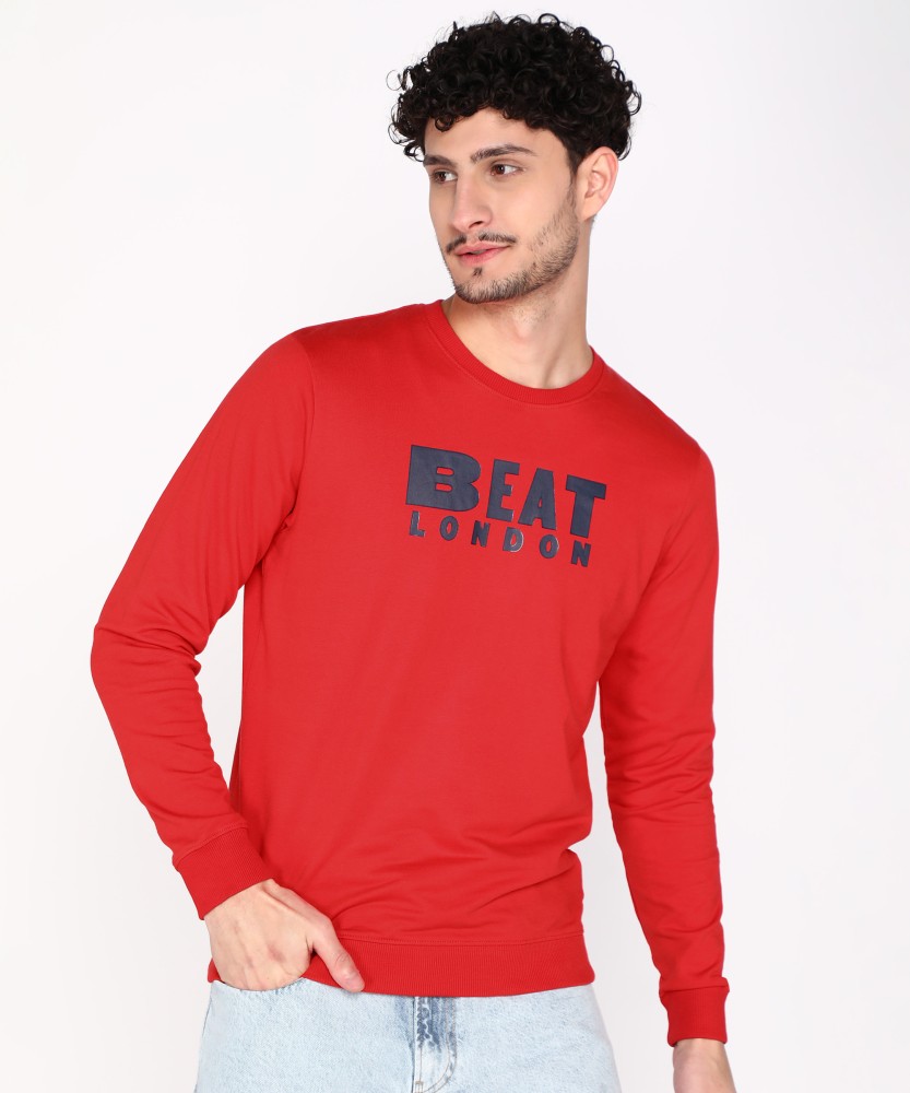 BEAT LONDON by Pepe Jeans Full Sleeve Printed Men Sweatshirt Buy BEAT LONDON by Pepe Jeans Full Sleeve Printed Men Sweatshirt Online at Best Prices in India Flipkart