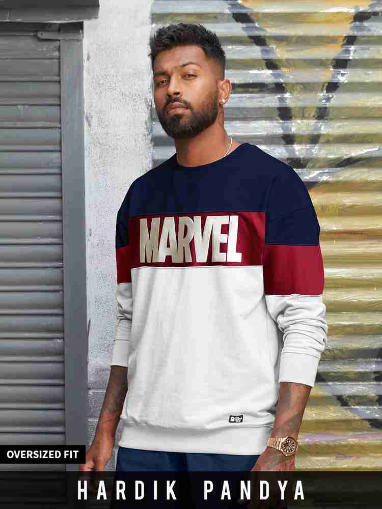 The Souled Store Full Sleeve Color Block Men Sweatshirt Buy The