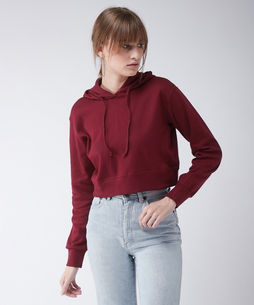 Crop top 2025 hoodie flipkart