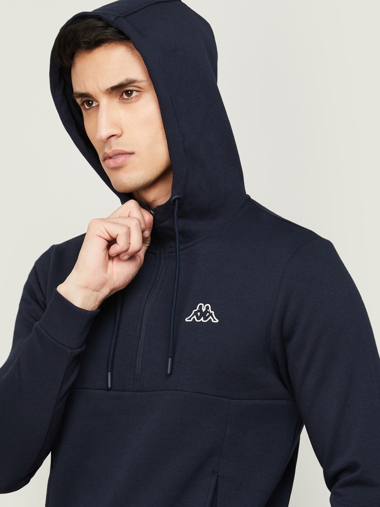 Navy blue kappa hoodie on sale