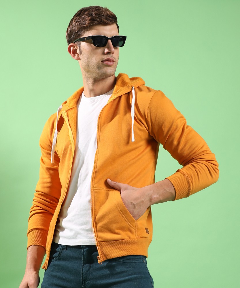 Yellow hoodie online flipkart