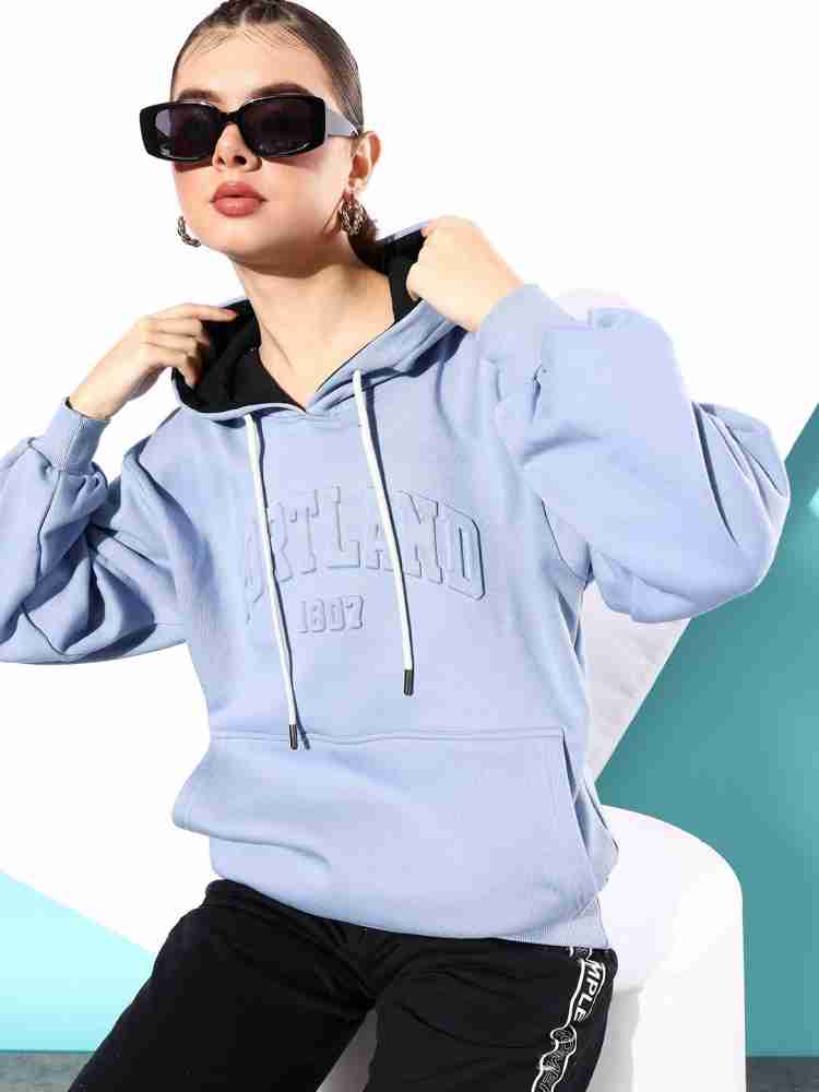 Buy Blue Sweatshirt & Hoodies for Women by DILLINGER Online