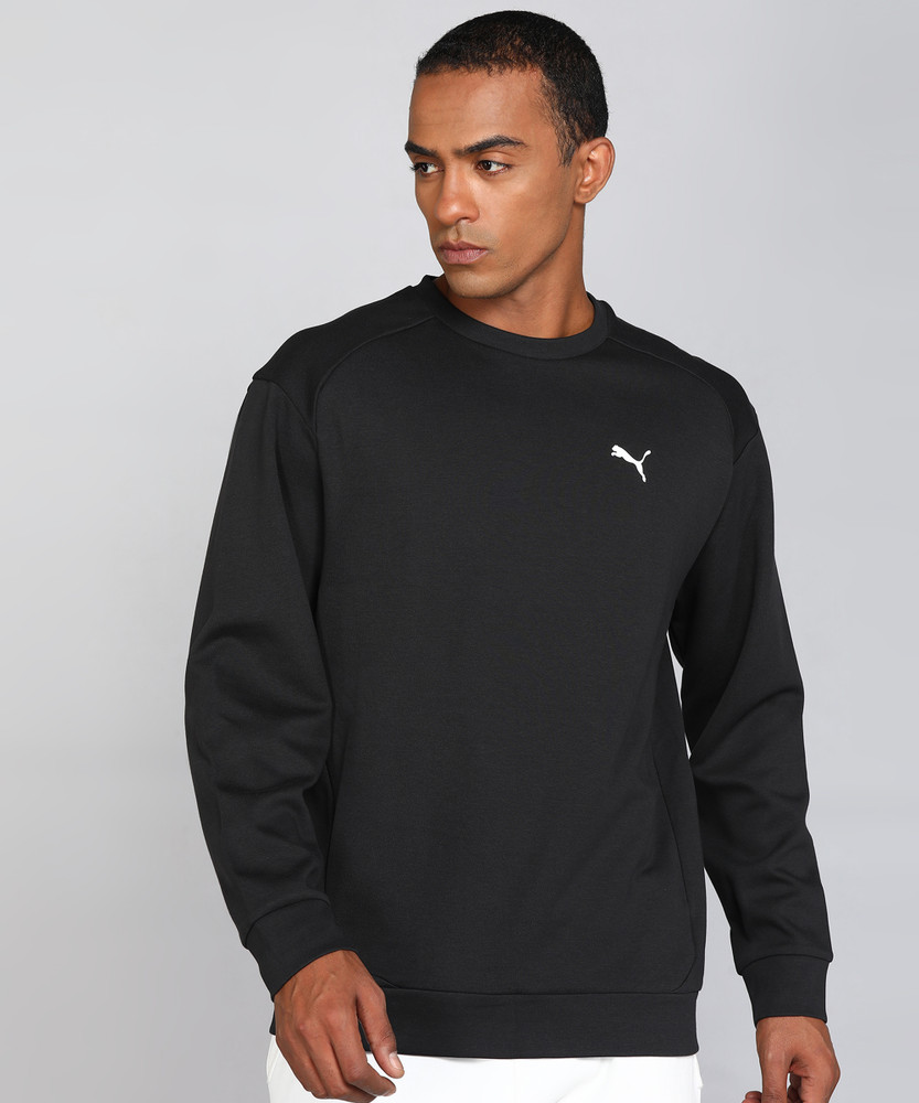 Puma full sleeve solid men's sweatshirt hot sale