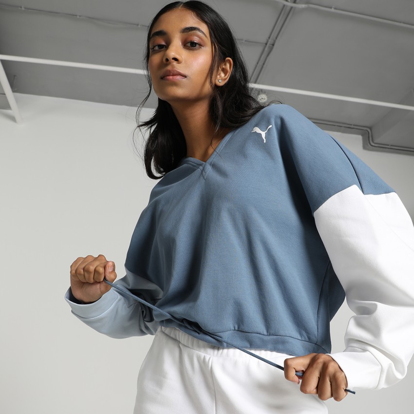 PUMA Full Sleeve Color Block Women Sweatshirt Buy PUMA Full Sleeve Color Block Women Sweatshirt Online at Best Prices in India Flipkart