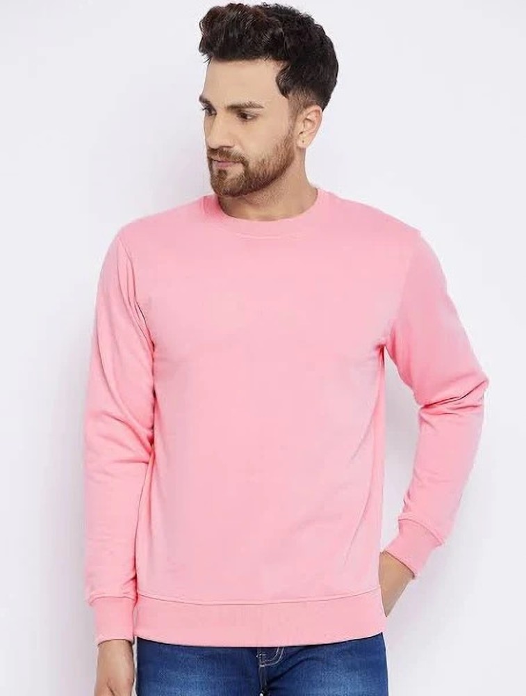 Pink color sweatshirt sale