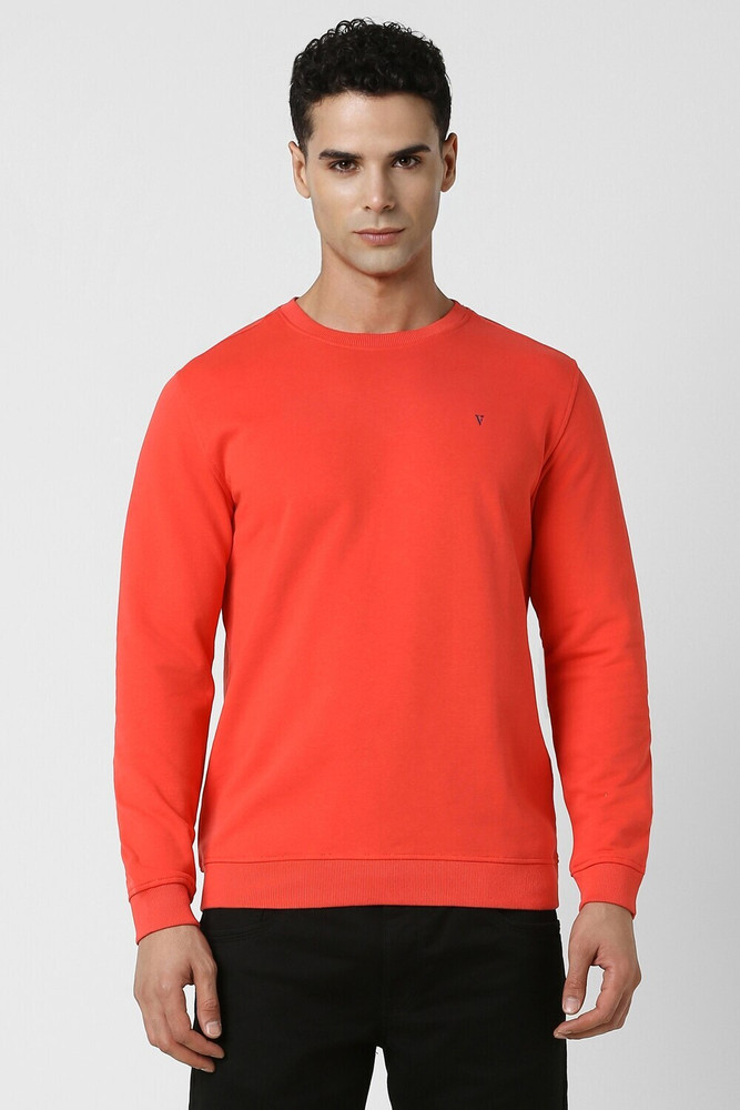 Buy VAN HEUSEN Full Sleeve Solid Men Sweatshirt Online at Best Prices in India Flipkart
