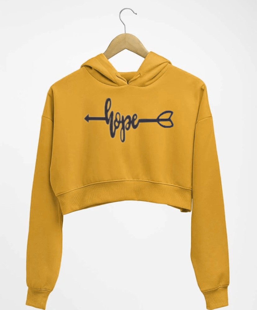 Hoodie crop top on flipkart sale