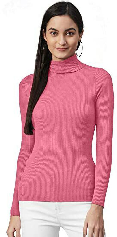 High neck woolen t shirt store