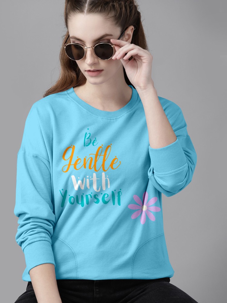 FIONAA TRENDZ Full Sleeve Printed Women Sweatshirt - Buy FIONAA