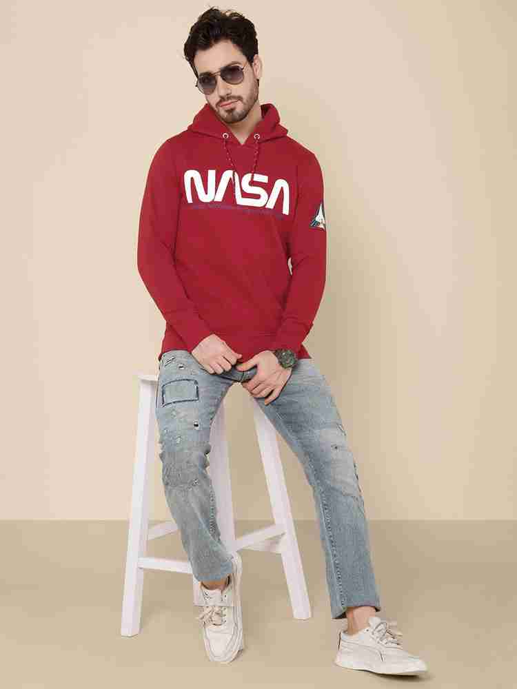Nasa By Free Authority Full Sleeve Graphic Print Men Sweatshirt