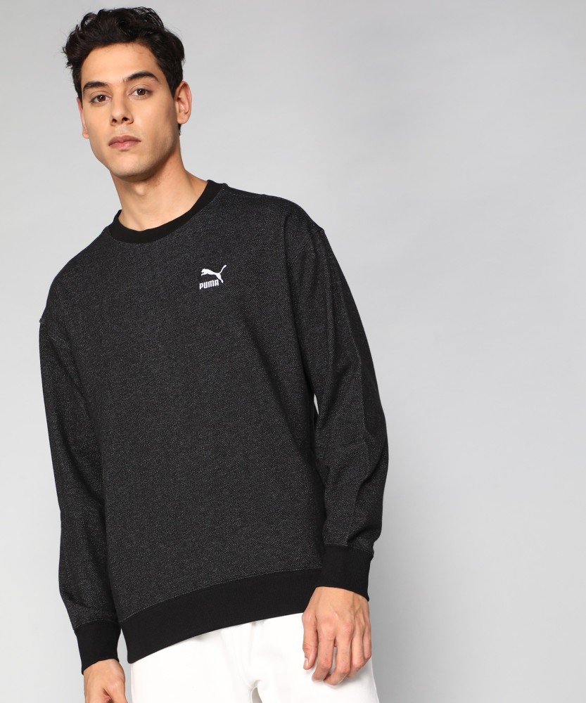 Puma full sleeve discount solid men's sweatshirt