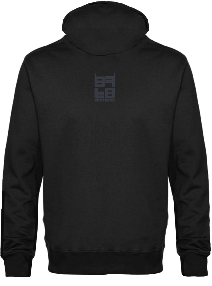 Trendyz black hooded sweatshirt sale