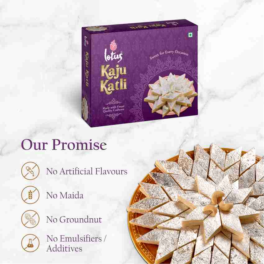 Buy Praful Mithai Sweet Kaju Matka 500 Gm Online at the Best Price