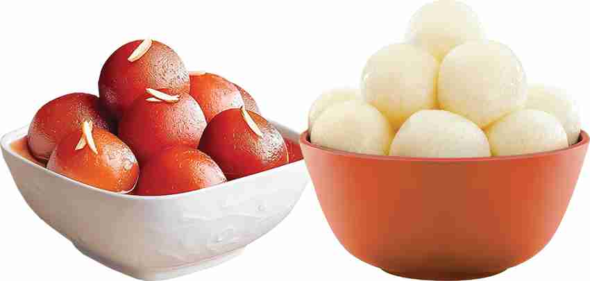 Gulab Rasagulla Rasgulla And Gulab Jamun