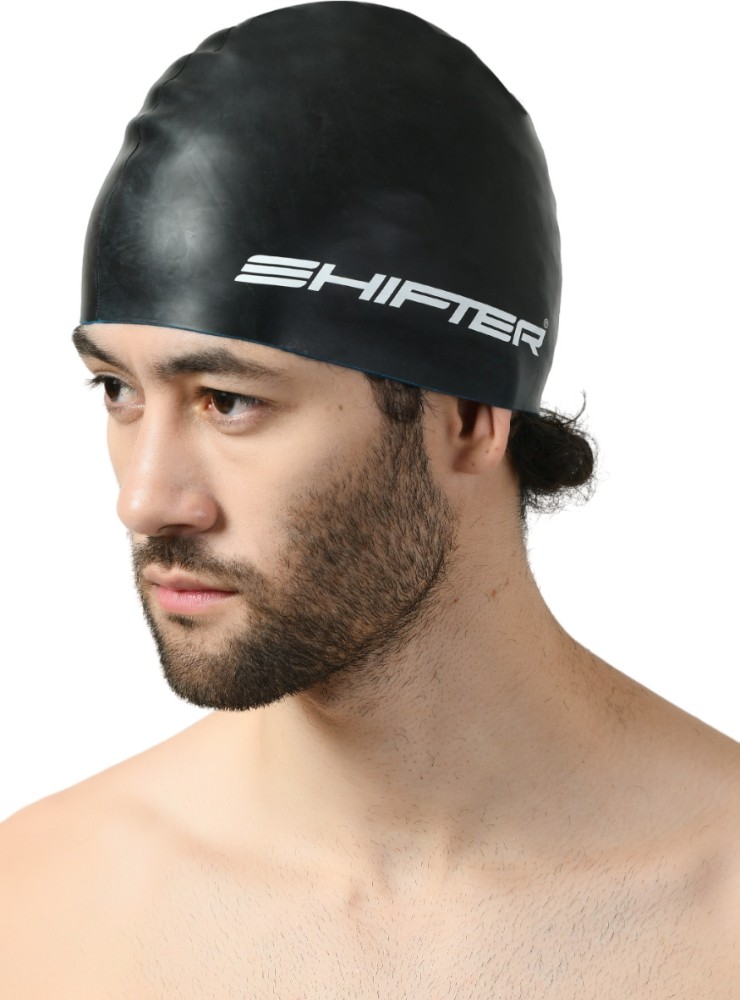 SHIFTER 2 in 1 Silicone Swimming Cap Seamless Waterproof Men Women