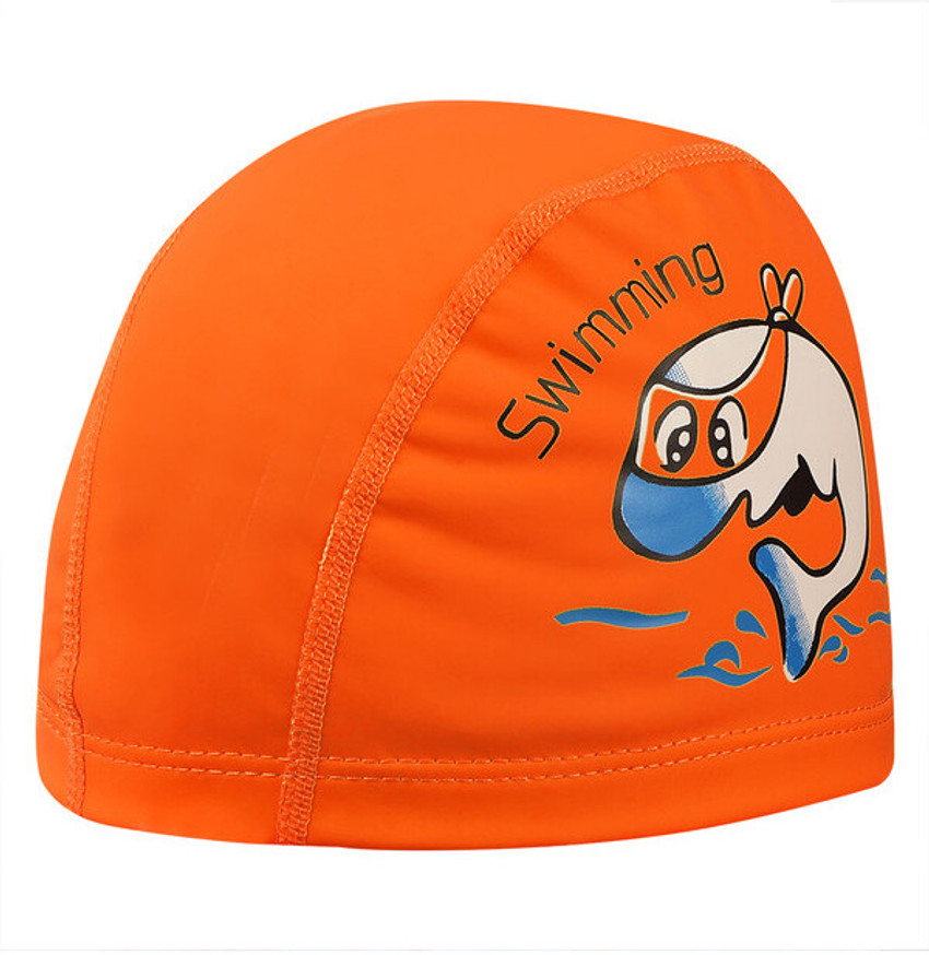 Orange swimming hat hot sale