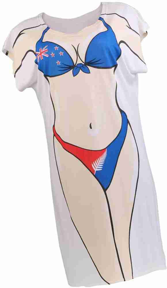 Lyla Funny Bikini Printed Woman Dress Beach Party T Shirt Swimwear Fancy Dress Blue Solid Women Swimsuit Buy Lyla Funny Bikini Printed Woman Dress Beach Party T Shirt Swimwear Fancy Dress Blue Solid