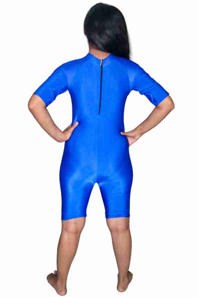 AQUA holic FullSuit-1 Solid Girls Swimsuit - Buy AQUA holic FullSuit-1  Solid Girls Swimsuit Online at Best Prices in India