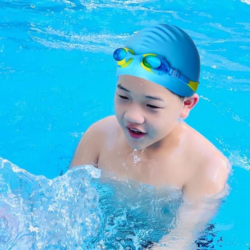 Boys swim cap fashion