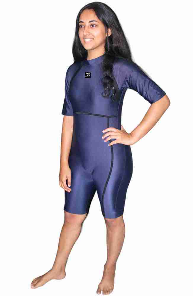 AQUA holic FullSuit-1 Solid Girls Swimsuit - Buy AQUA holic FullSuit-1  Solid Girls Swimsuit Online at Best Prices in India