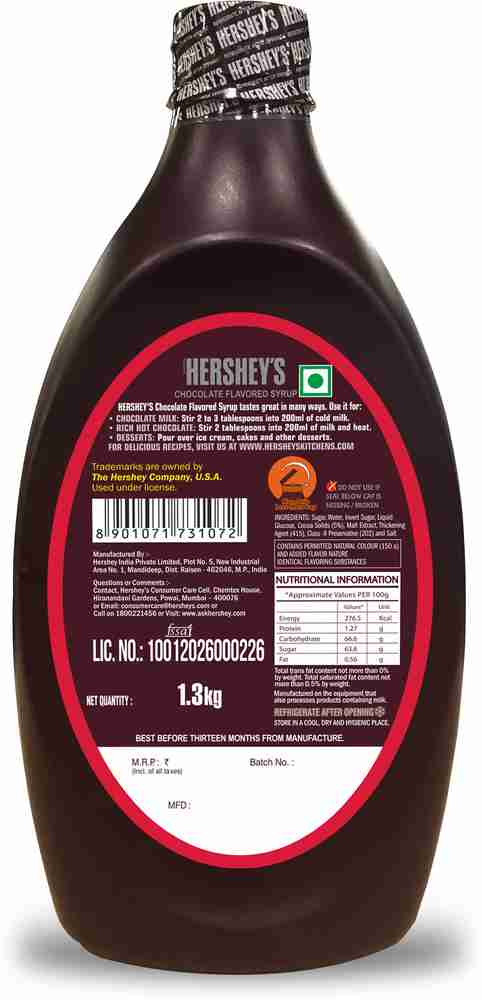 Hershey's chocolate syrup price sales