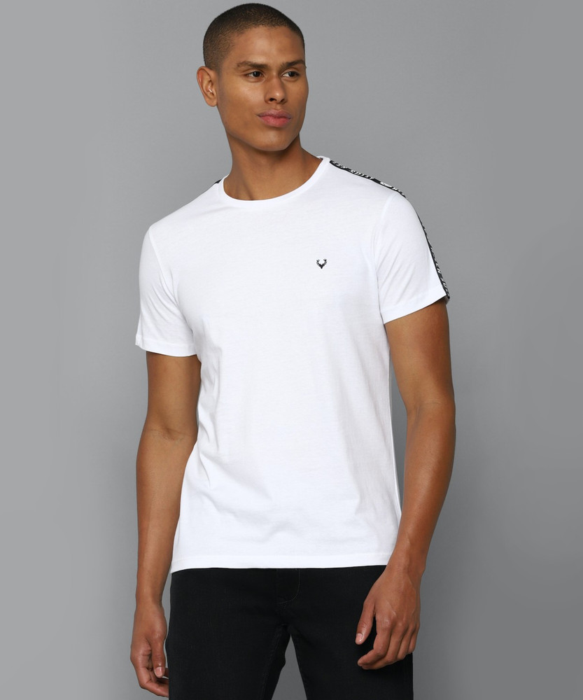 allen solly white t shirt