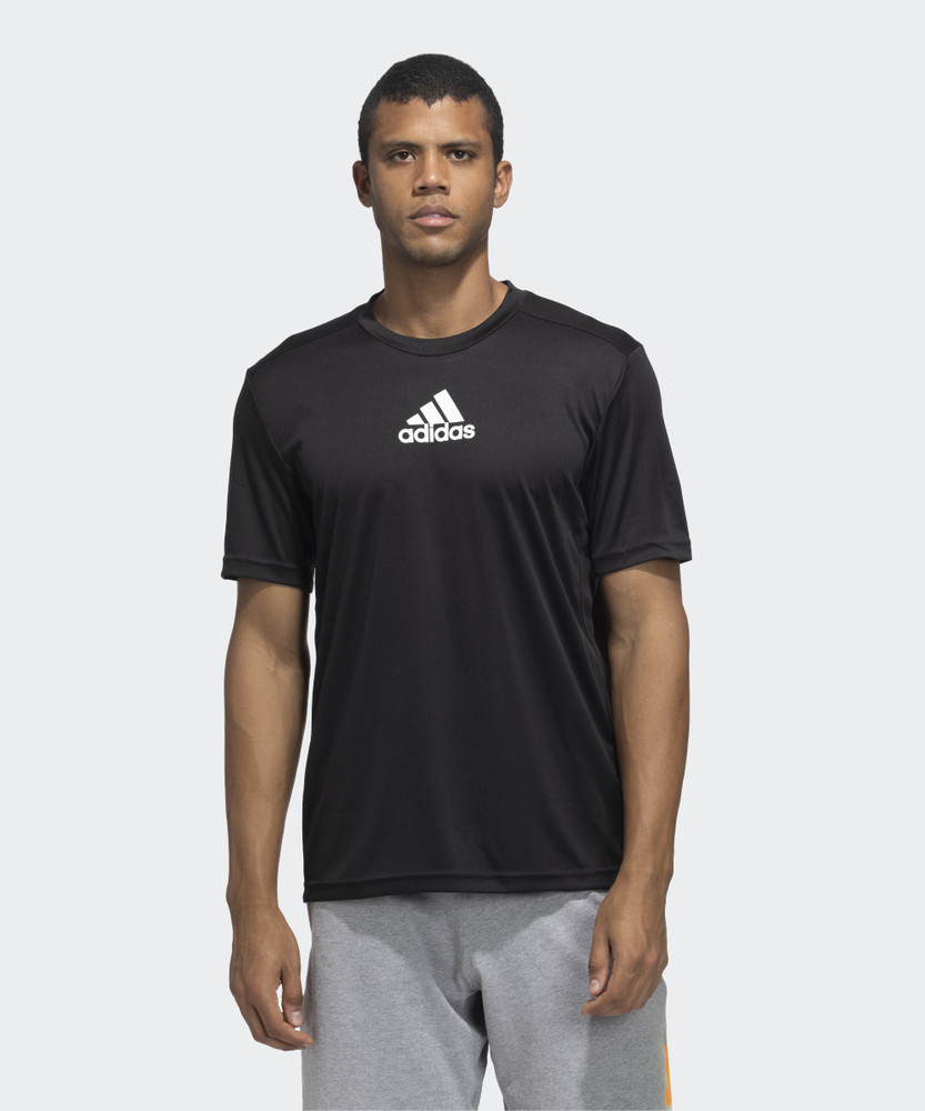 adidas striped crew neck