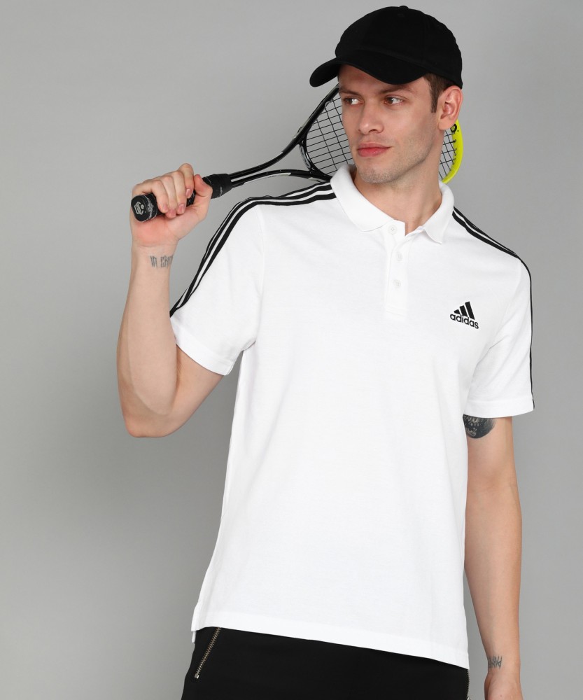 Adidas Polo White Tshirts - Buy Adidas Polo White Tshirts online in India