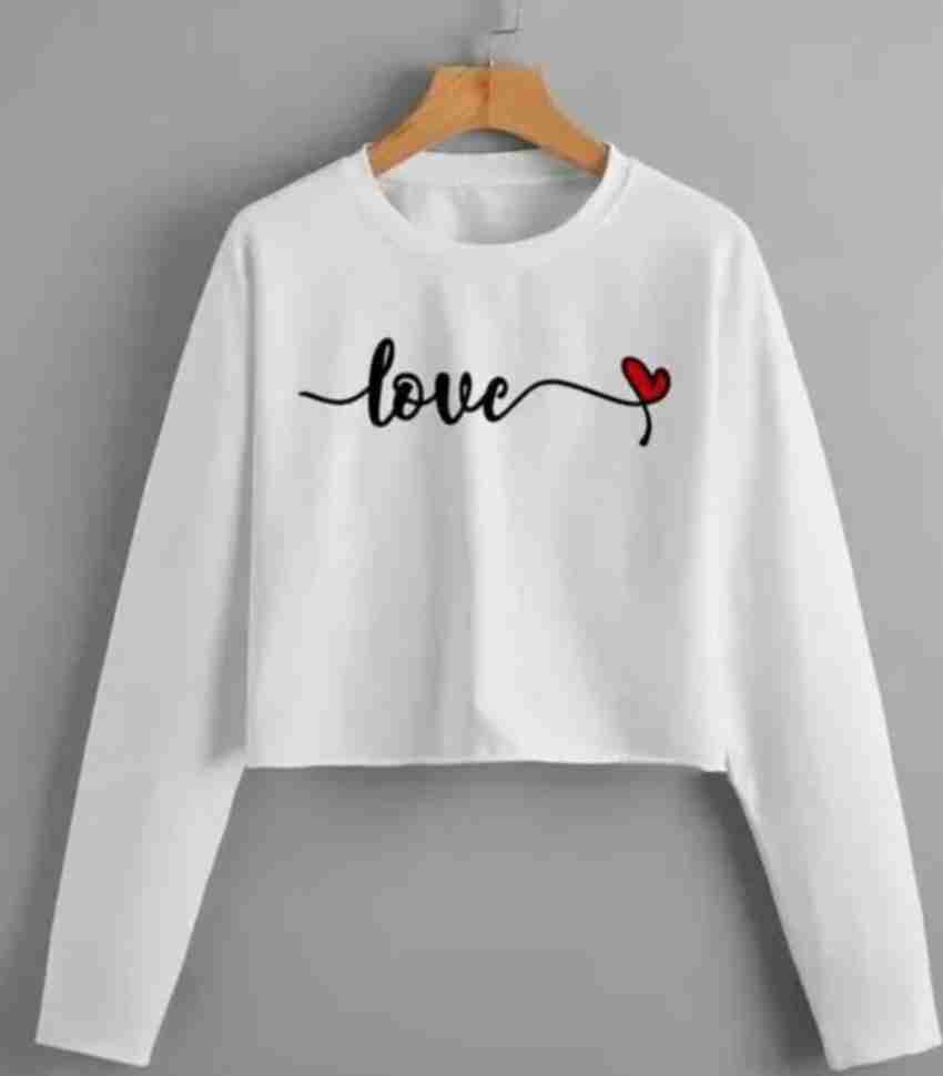 Wearaxe Printed Women Round Neck White, Yellow T-Shirt - Buy 