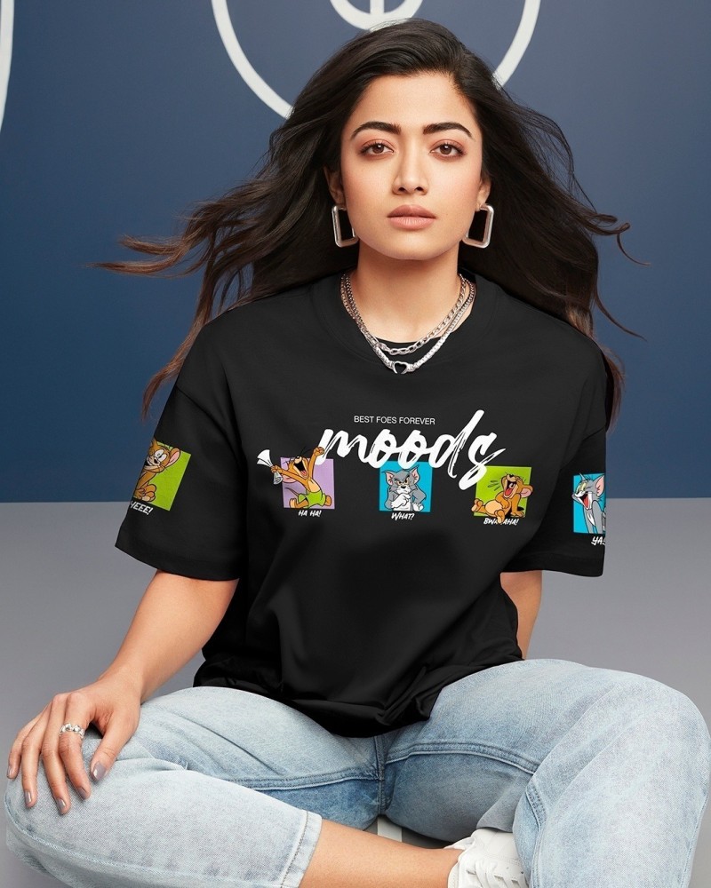 Take Love Printed Women Round Neck Black T Shirt Buy Take Love Printed Women Round Neck Black T Shirt Online at Best Prices in India Flipkart