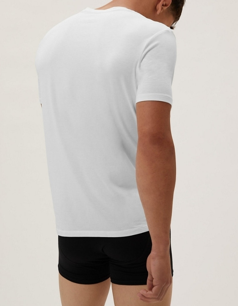 Plain white t shirt zara discount
