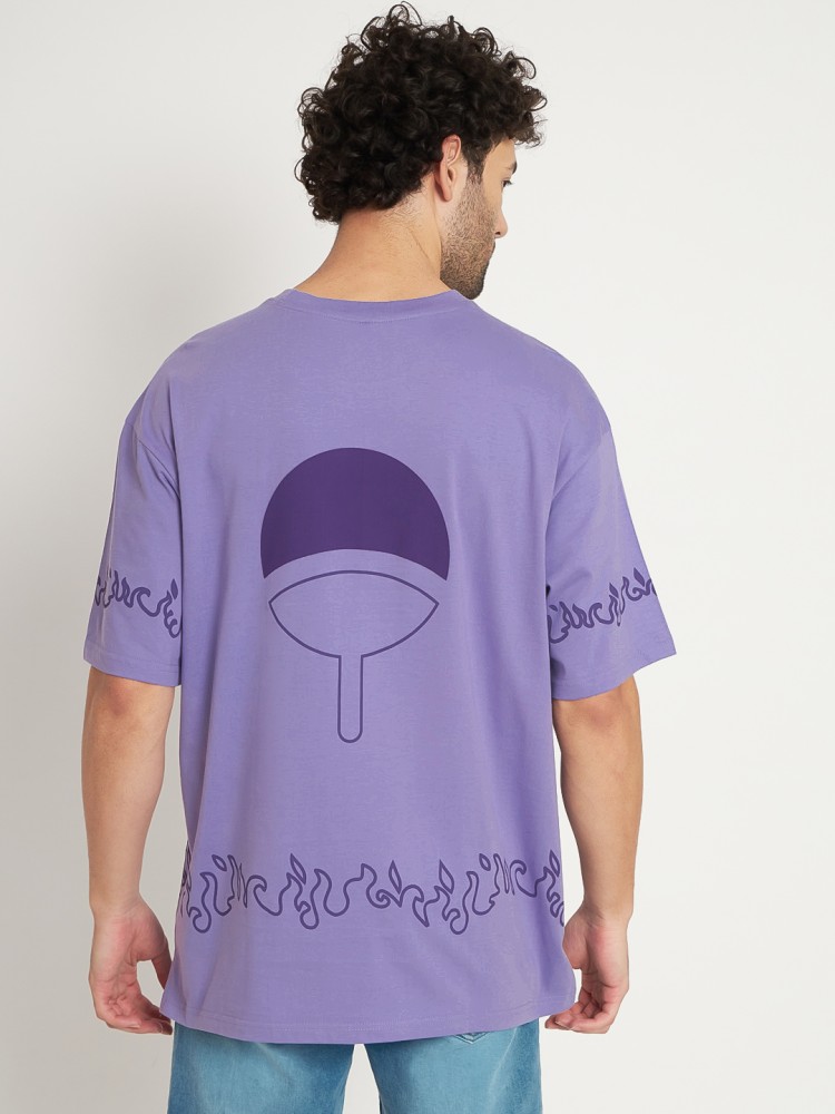 PALM ANGELS, Light purple Men's Oversize-t-shirt