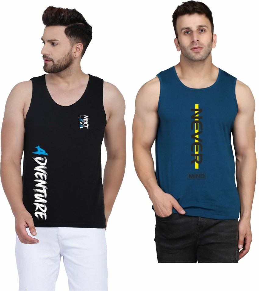 Sleeveless t 2024 shirts flipkart