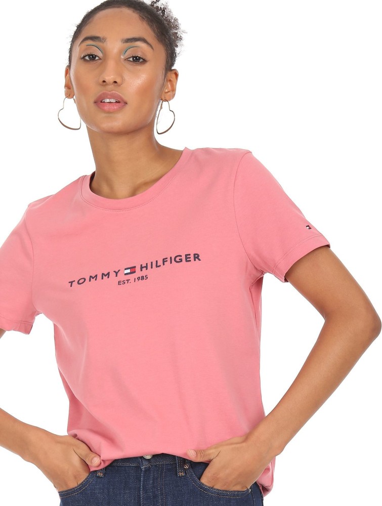Tommy Hilfiger Women's Pink T-shirts