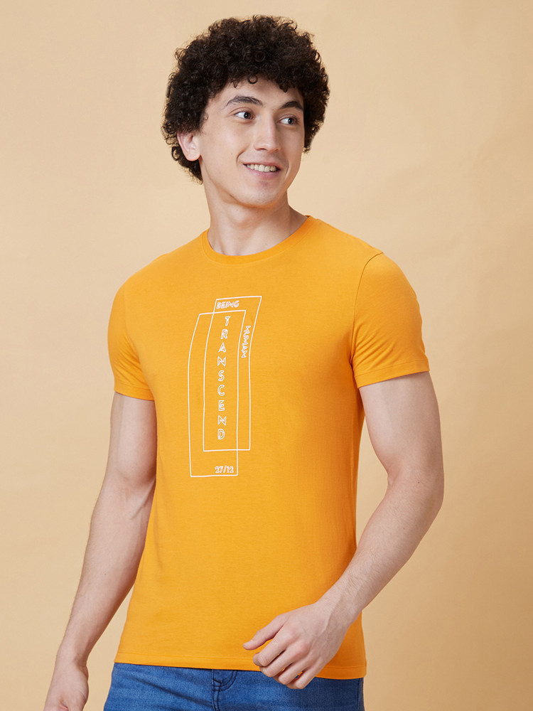 Being human orange t shirt hot sale