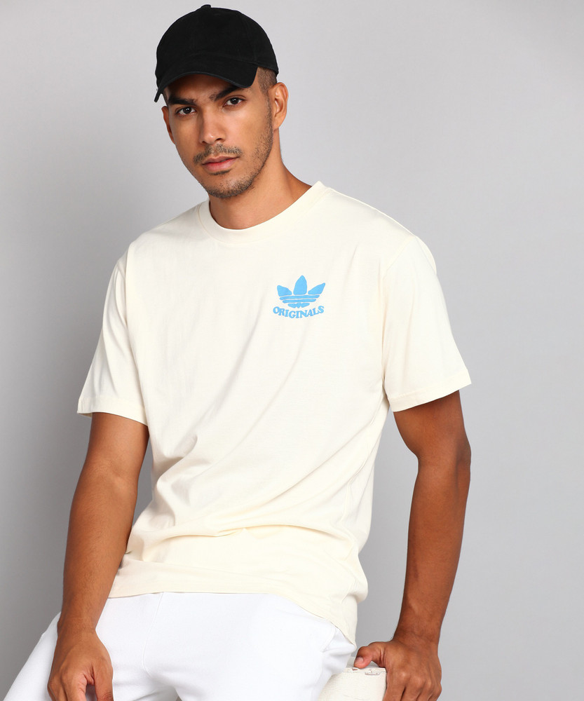 ADIDAS ORIGINALS Solid Men Round Neck Beige T Shirt Buy ADIDAS ORIGINALS Solid Men Round Neck Beige T Shirt Online at Best Prices in India Flipkart