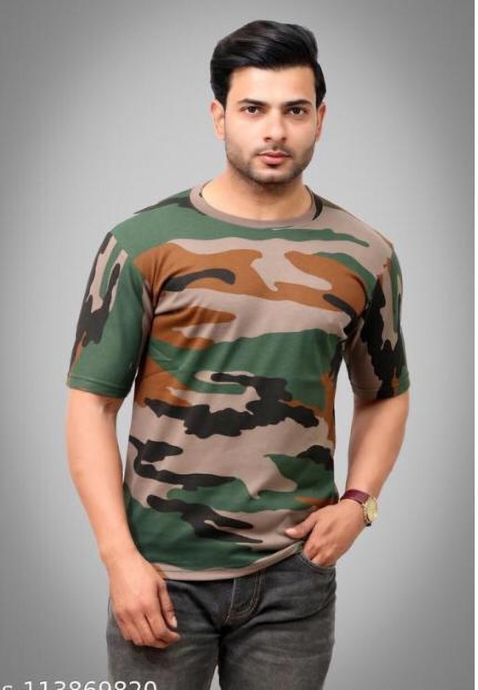 Camouflage t shirt outlet jabong