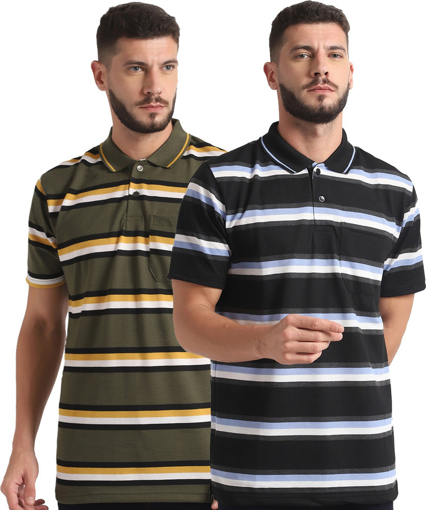 INKKR Striped Men Polo Neck Multicolor T Shirt Buy INKKR Striped Men Polo Neck Multicolor T Shirt Online at Best Prices in India Flipkart