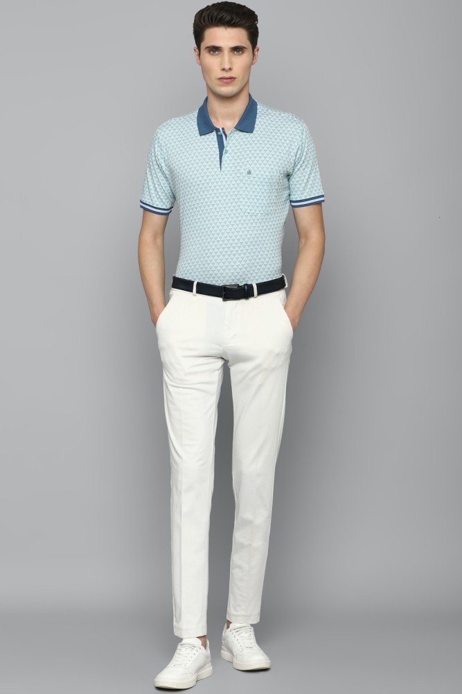 Buy Louis Philippe Jeans Polo Collar Pure Cotton With Chest Pocket