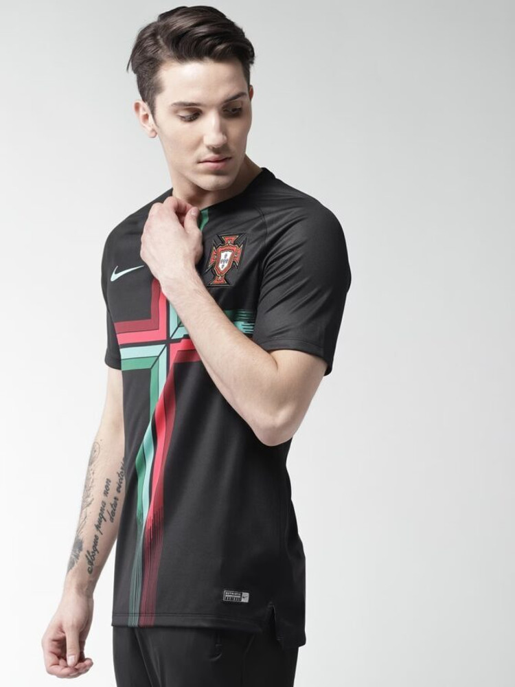 Black top portugal jersey