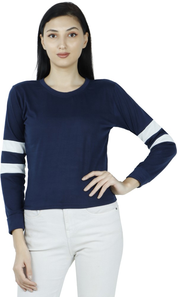 Buy Regular Fit Micro Waffle Striped Round-Neck T-Shirt Online at Best  Prices in India - JioMart.