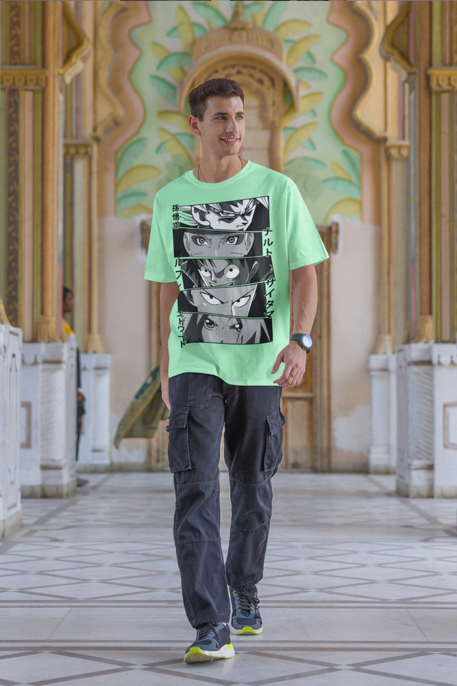 Oversized tshirt Printed Typography Men Round Neck Light Green T Shirt Buy Oversized tshirt Printed Typography Men Round Neck Light Green T Shirt Online at Best Prices in India Flipkart