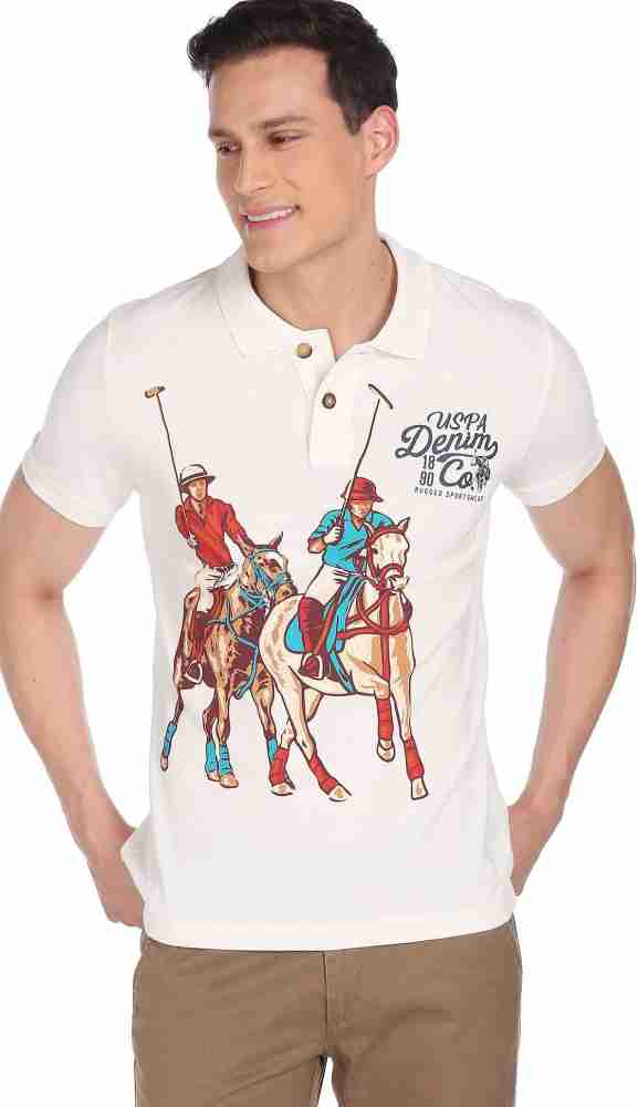 us polo assn printed t shirts