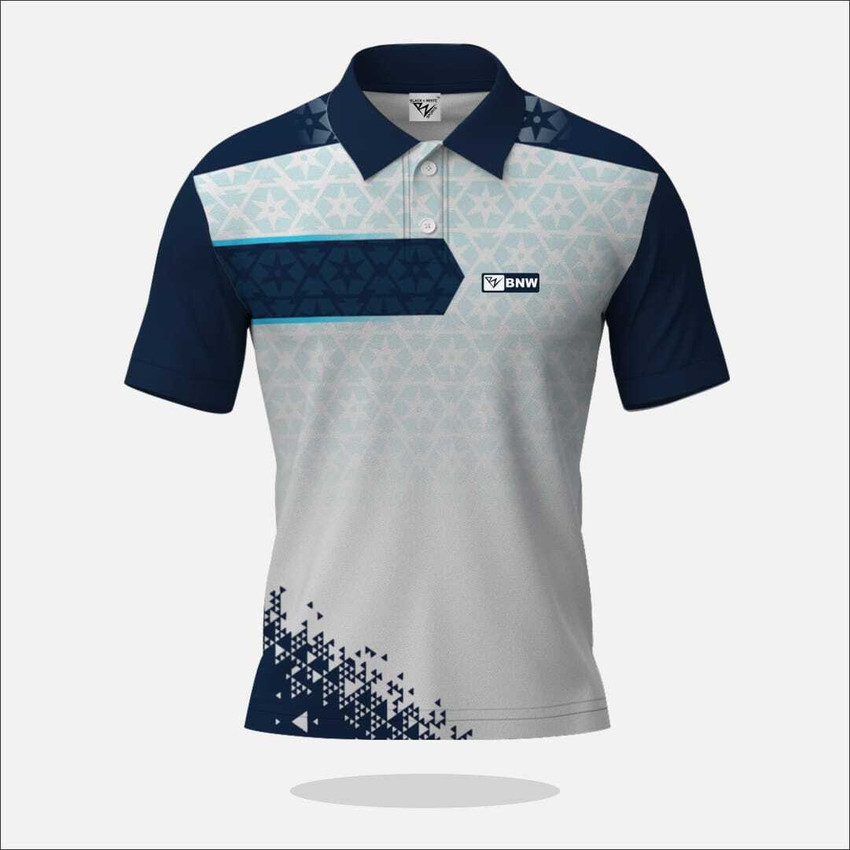 White sports shop t shirt