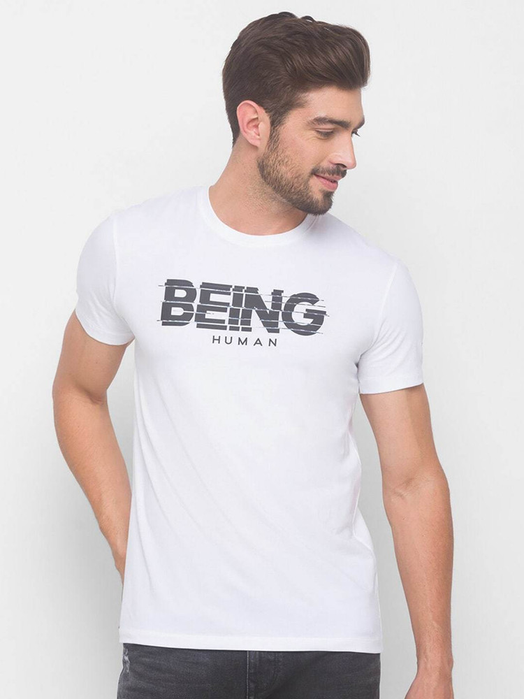 being human t shirt white