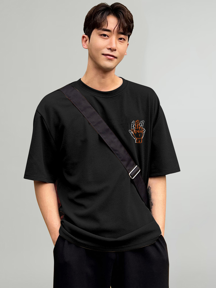 KAJARU Printed Men Round Neck Black T Shirt Buy KAJARU Printed Men Round Neck Black T Shirt Online at Best Prices in India Flipkart