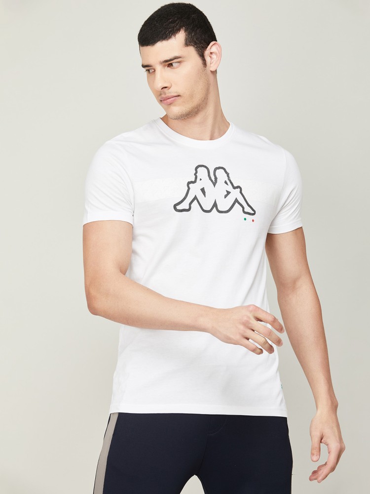 Kappa Printed Men Round Neck White T Shirt Buy Kappa Printed Men Round Neck White T Shirt Online at Best Prices in India Flipkart