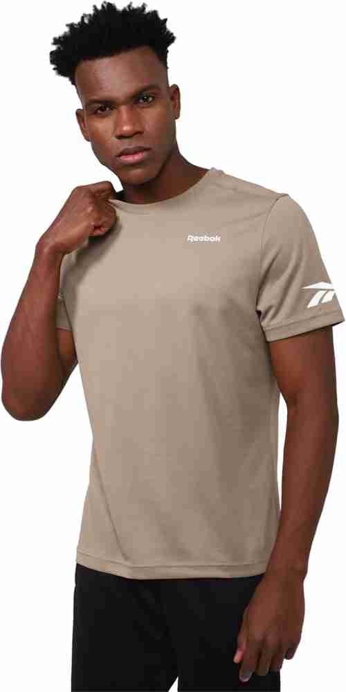 Reebok t best sale shirt mens brown