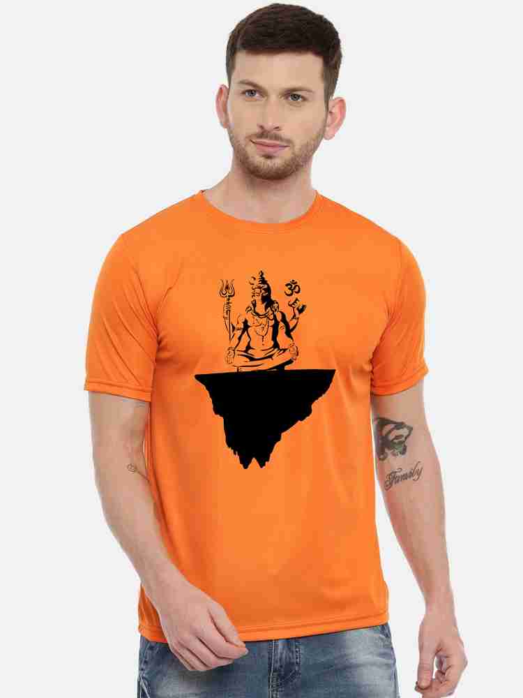 Orange t top shirt flipkart